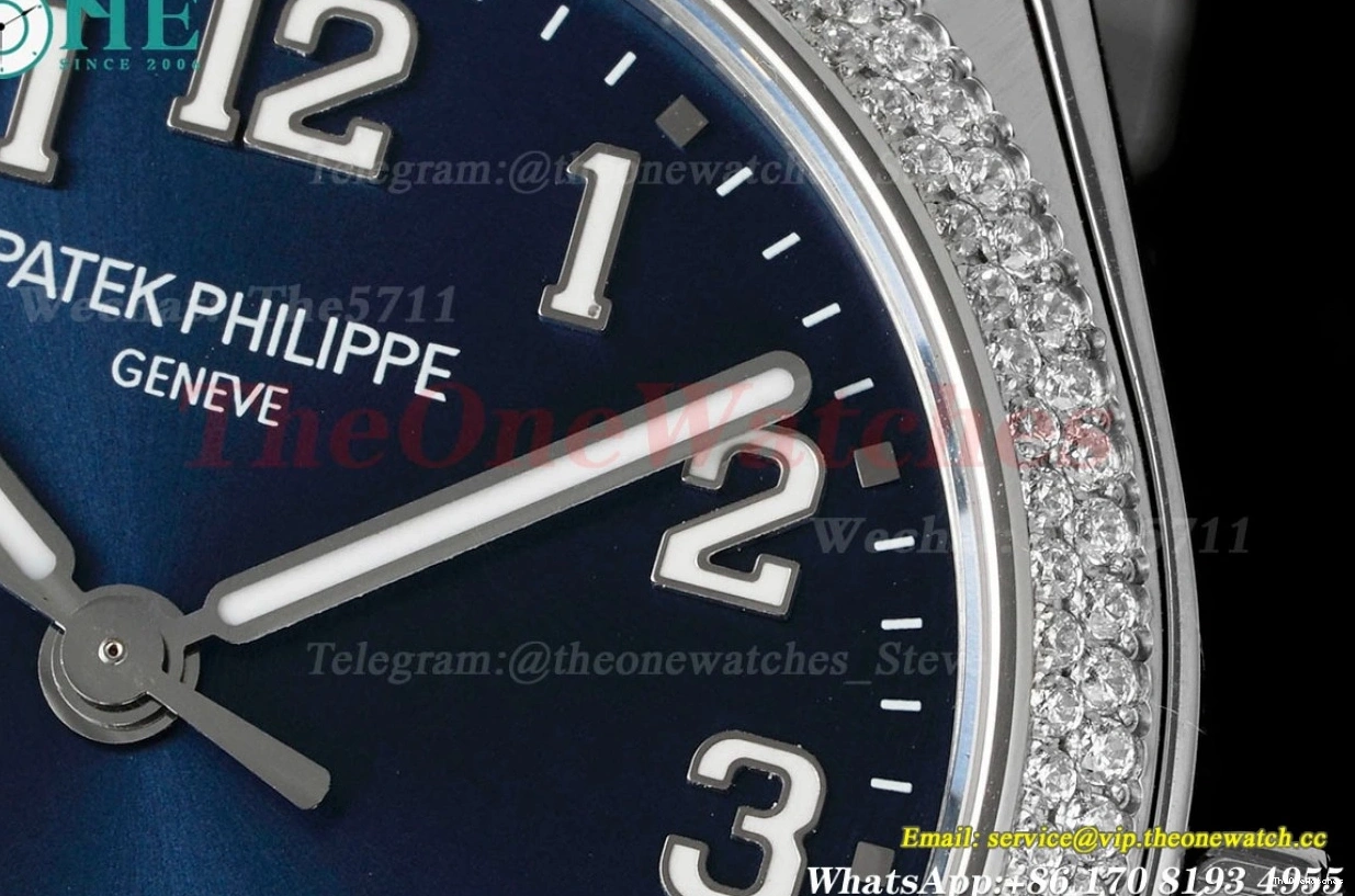 SS Dia 7300 36mm Dial PPF TWENTY~4 Ladies SS Blue 324SC 0123